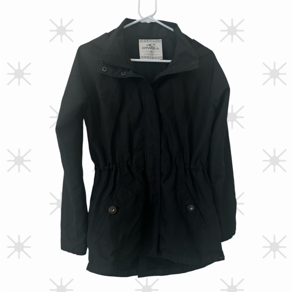 O'Neill Black Women's Gayle Windbreaker Jacket